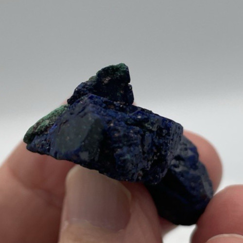 ~ 1 5/8” high x 1 1/4” x 3/4” depth, AZURITE, Milpillas Mine, Mexico