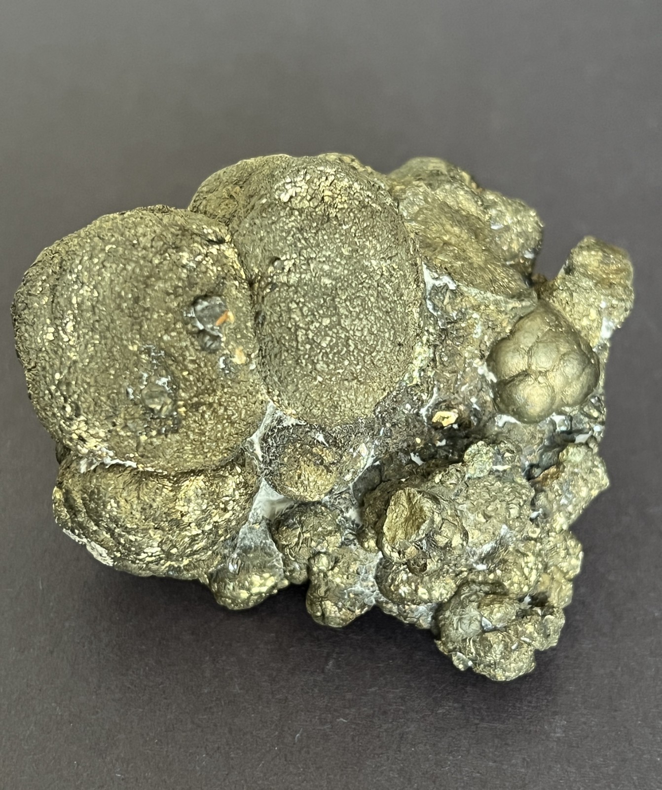Awesome Chatoyant Marcasite from the Rohdenhaus Quarry, Germany – 494g