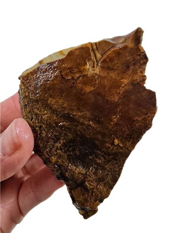 Picture Jasper Faced Rough 122.4 grams. Lapidary or Display
