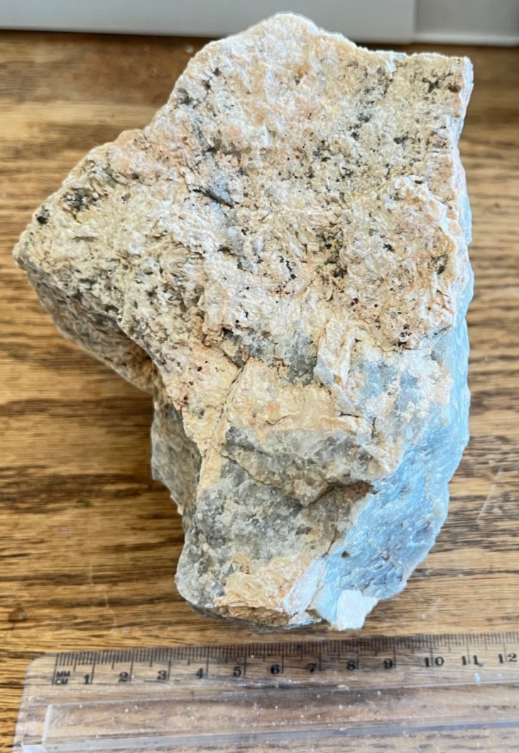 Natural Pegmatite Quartz Feldspar Specimen Raw Rock Morongo Valley CA 5.13 lbs