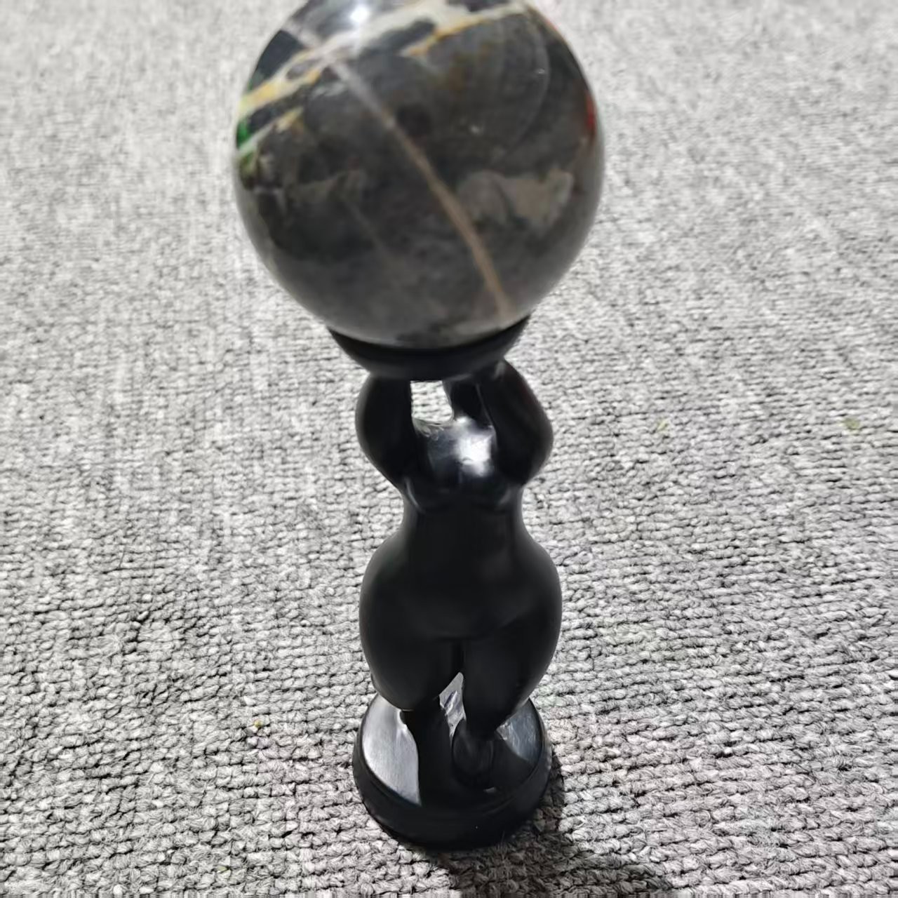 fat women shape stand for crystal sphere
