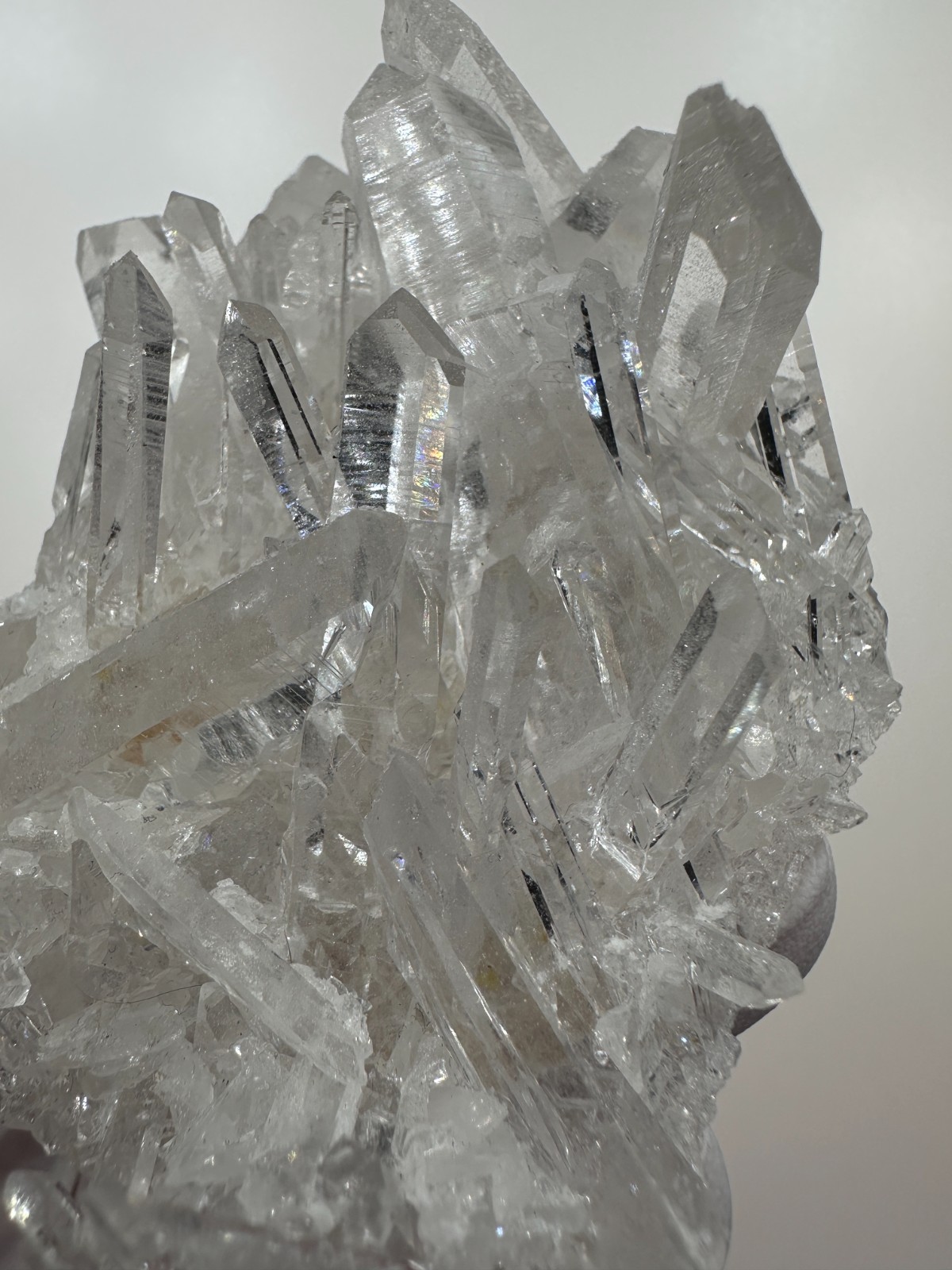 Top Quality Large Optical Clear Arkansas Quartz Crystal Cluster