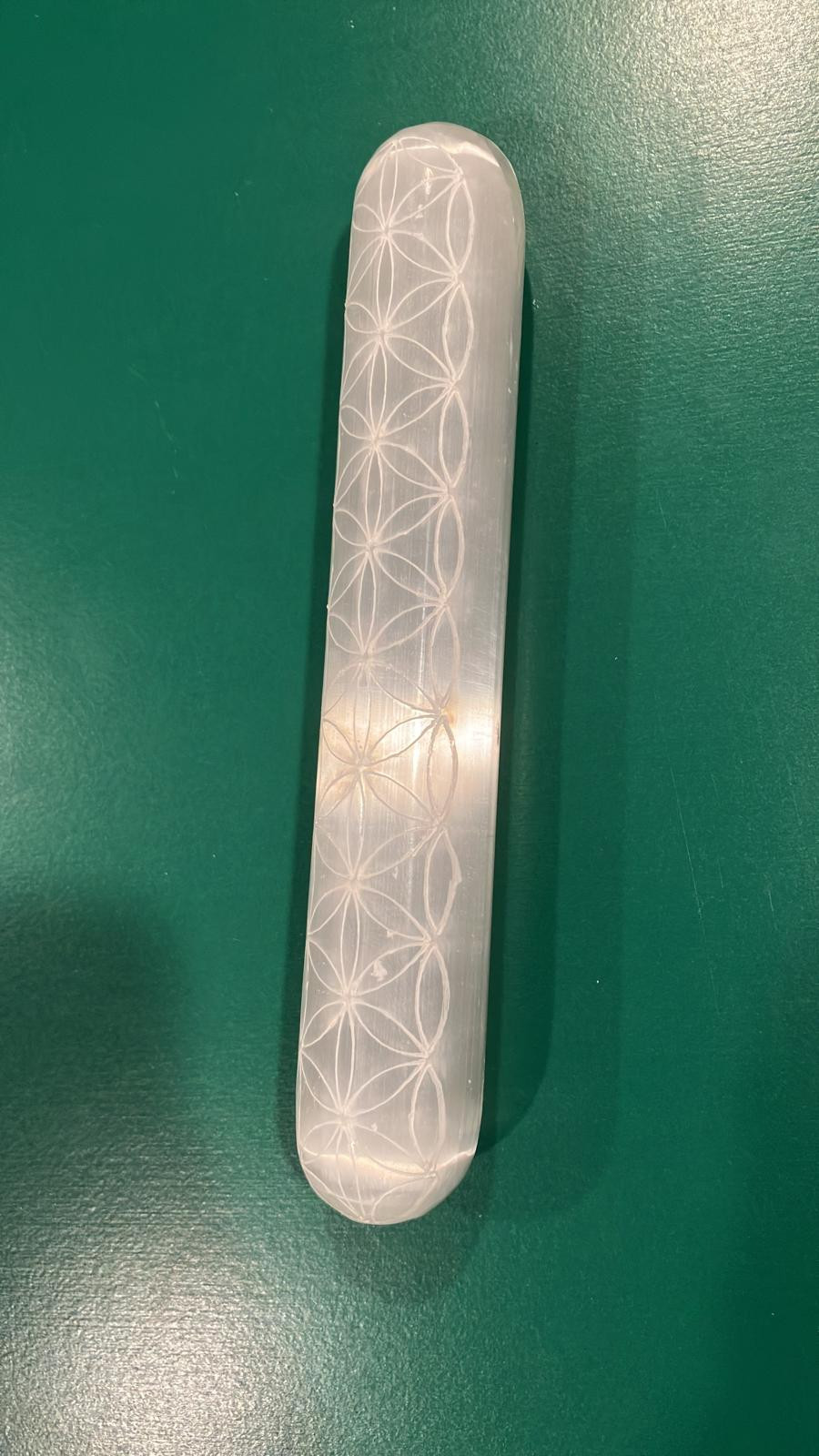 Natural Selenite Crystal Massage Wand ” Smooth Polished Heal LOT of 5 BULK Whole
