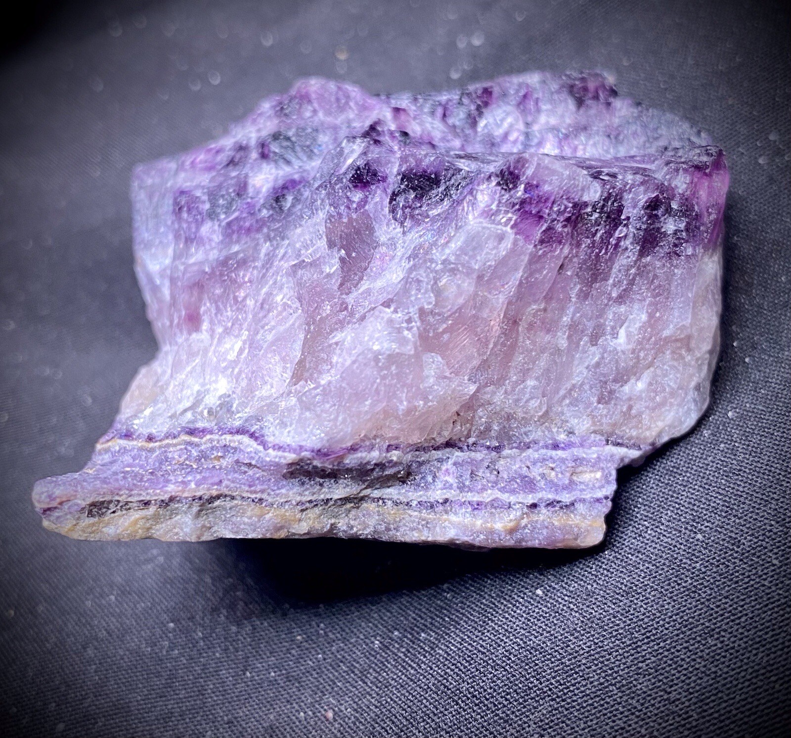Raw Rainbow Fluorite Specimen