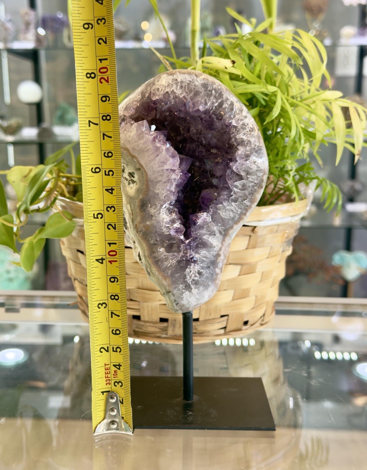 Amethyst On Stand
