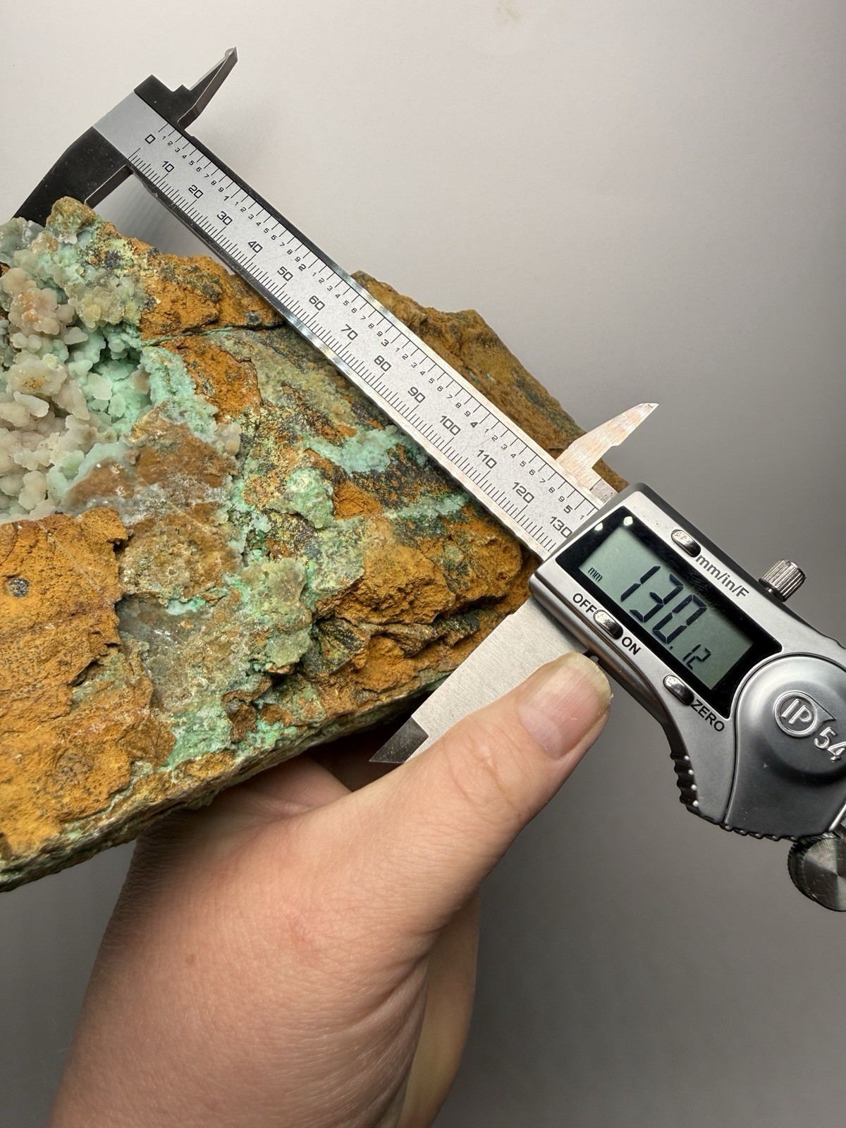 8” Druzy Mint Green Smithsonite Cluster — Indonesia