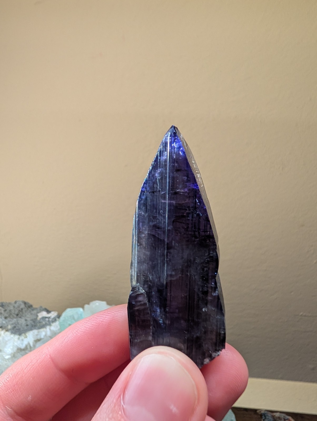Tanzanite Crystal Specimen – Unheated 35g