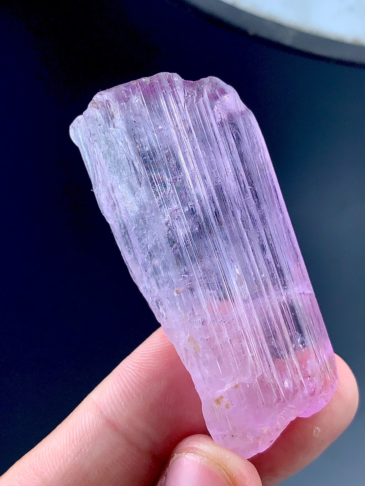 179 Carat Natural Kunzite Crystal Specimen From Afghanistan