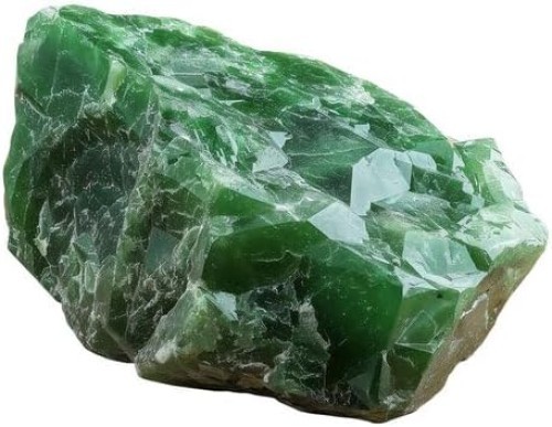 Green Jade Raw Crystals – Large 1.25-2.0” Natural Healing Stones for Luck, P
