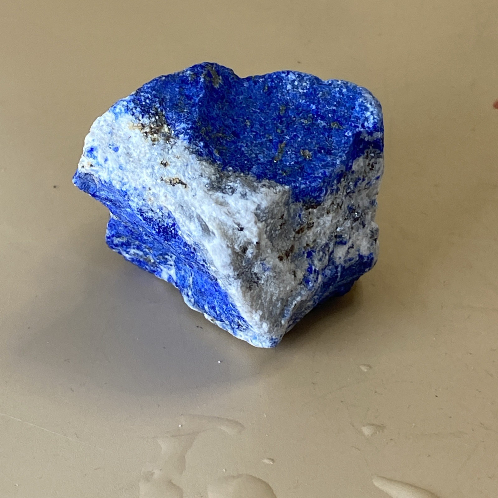 336 g Natural lapis lazuli Crystal gemstone Rough Mineral Specimen healing