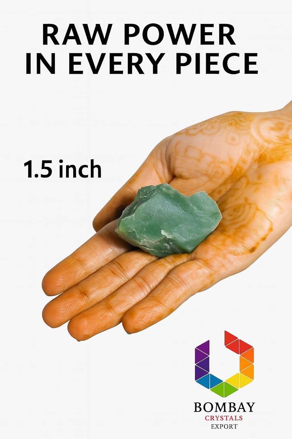 Green Jade Raw Crystals – Large 1.25-2.0” Natural Healing Stones for Luck, P