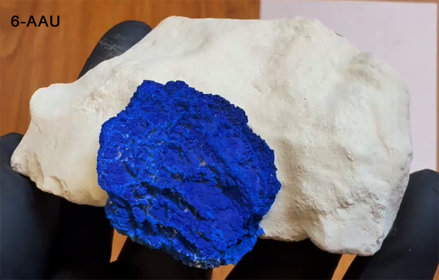 Azurite Sun – Genuine High Grade Large 3.25″ – NT Australia – Gemologist Seller