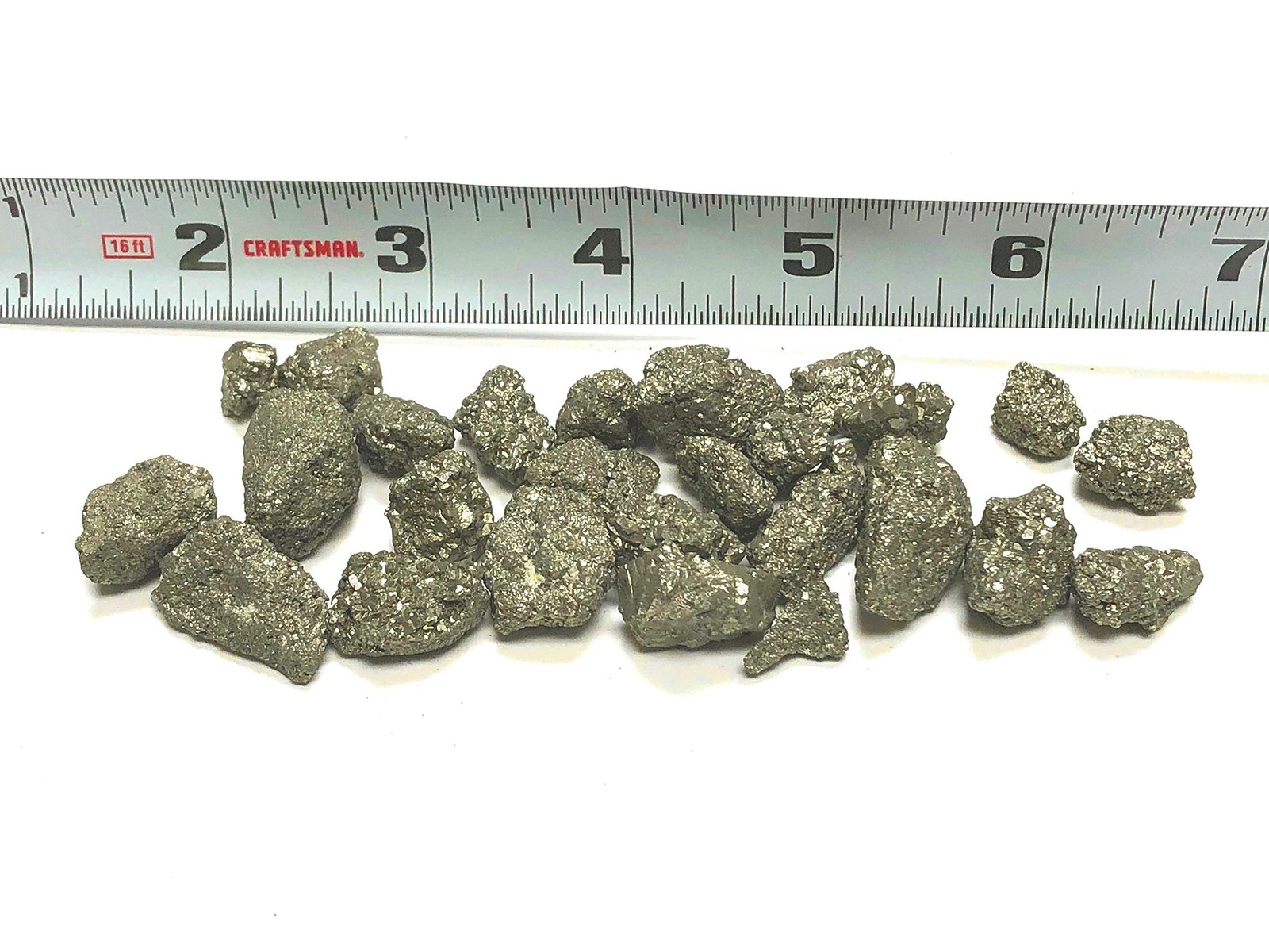 Natural Rough Pyrite Fools Gold 1/2″ Pieces (1/2 Pound)