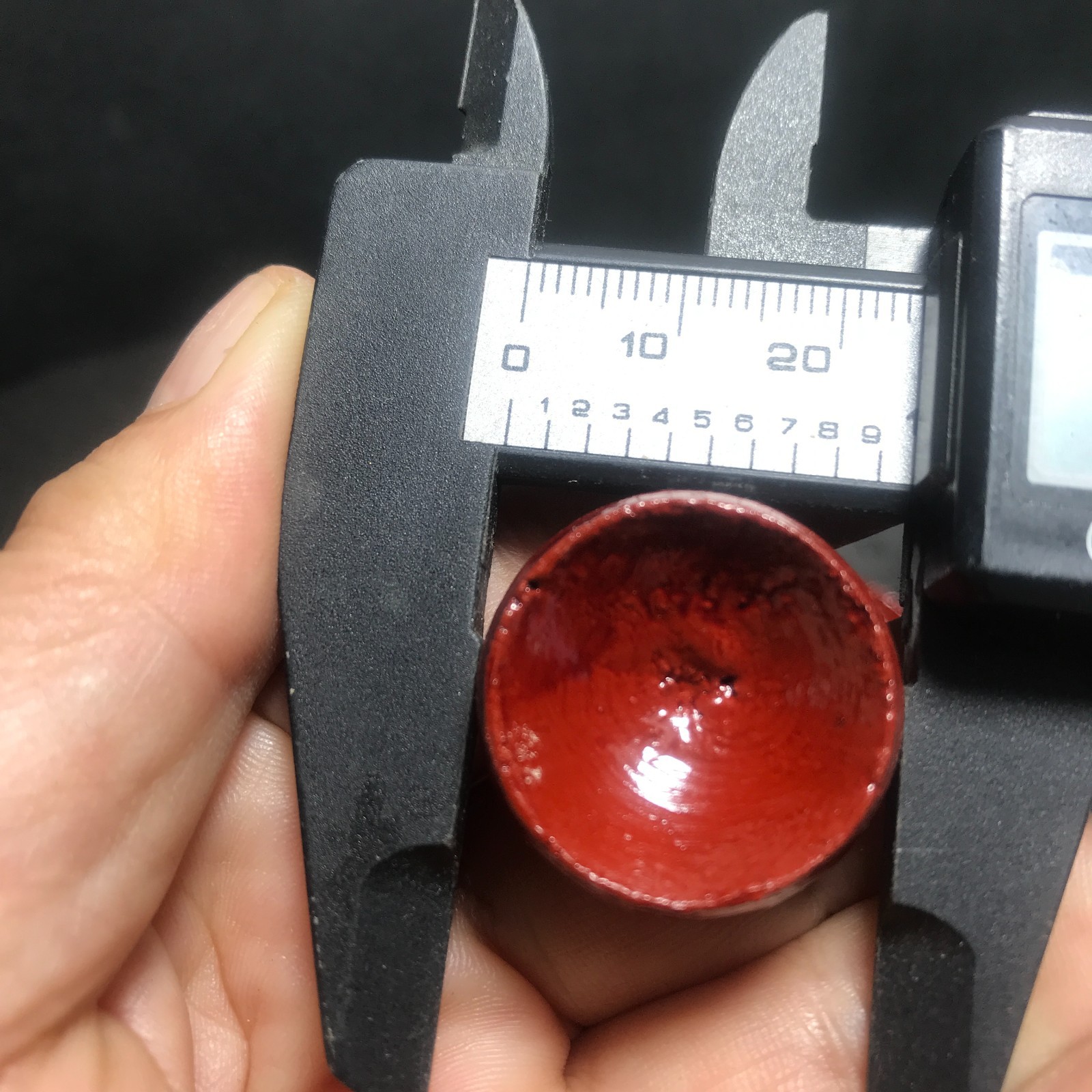 10pcs 10pcs Red Wood Display Stand For 25MM Crystal Ball Sphere Holder wholesale