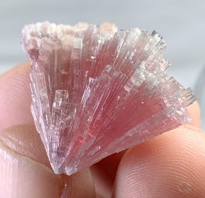 42 Carats beautiful Pink Tourmaline Crystals bunch Specimen from Afghanistan