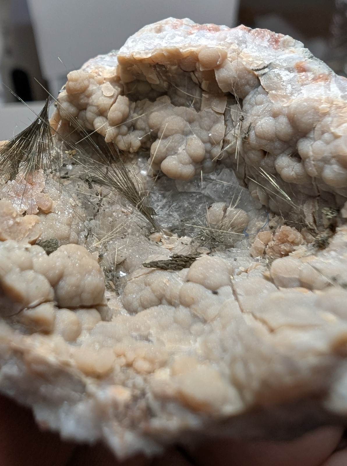 Millerite Geode from Hall’s Gap, Kentucky