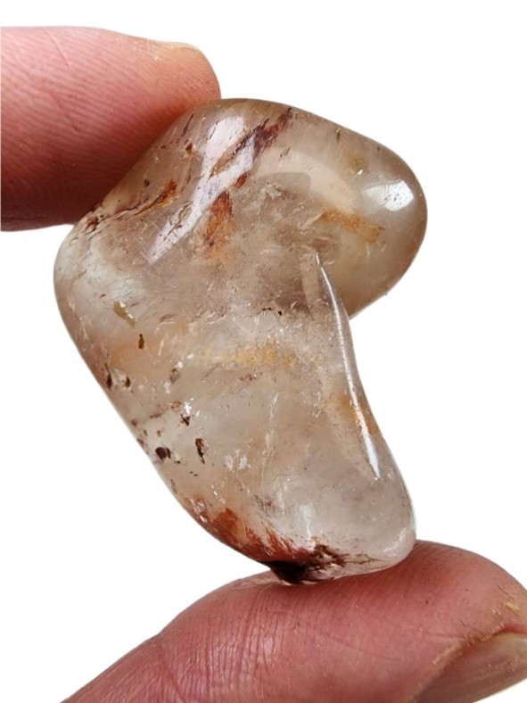 Dreamcoat Lemurian Crystal Polished Stone Brazil 28.8 grams