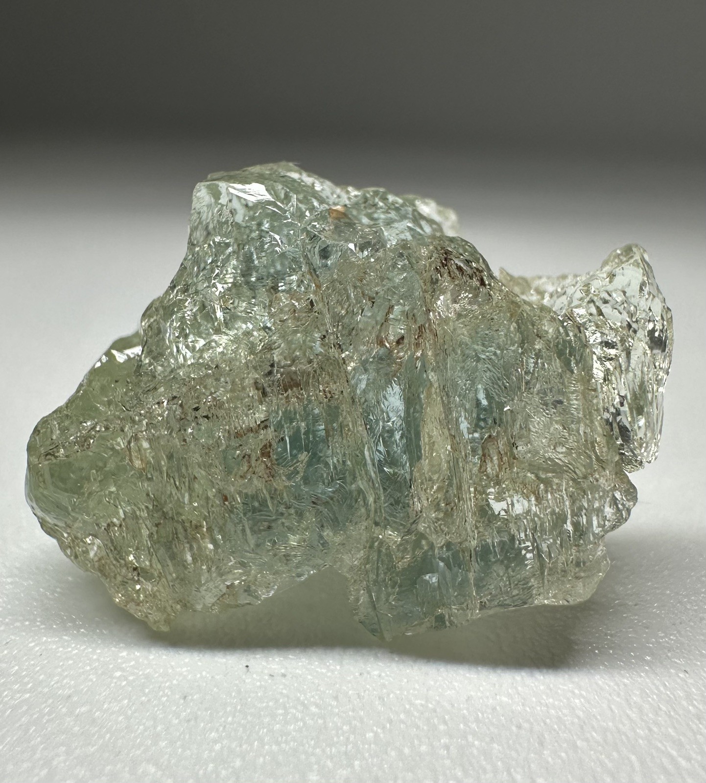 Unique Multicolor Beryl Crystal With Etching From Brazil (See Description)