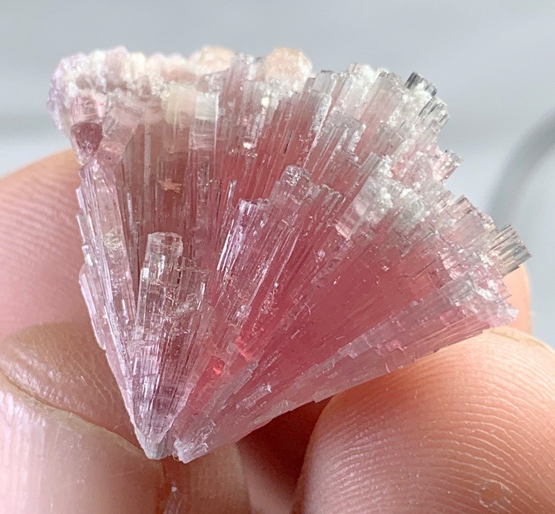 42 Carats beautiful Pink Tourmaline Crystals bunch Specimen from Afghanistan