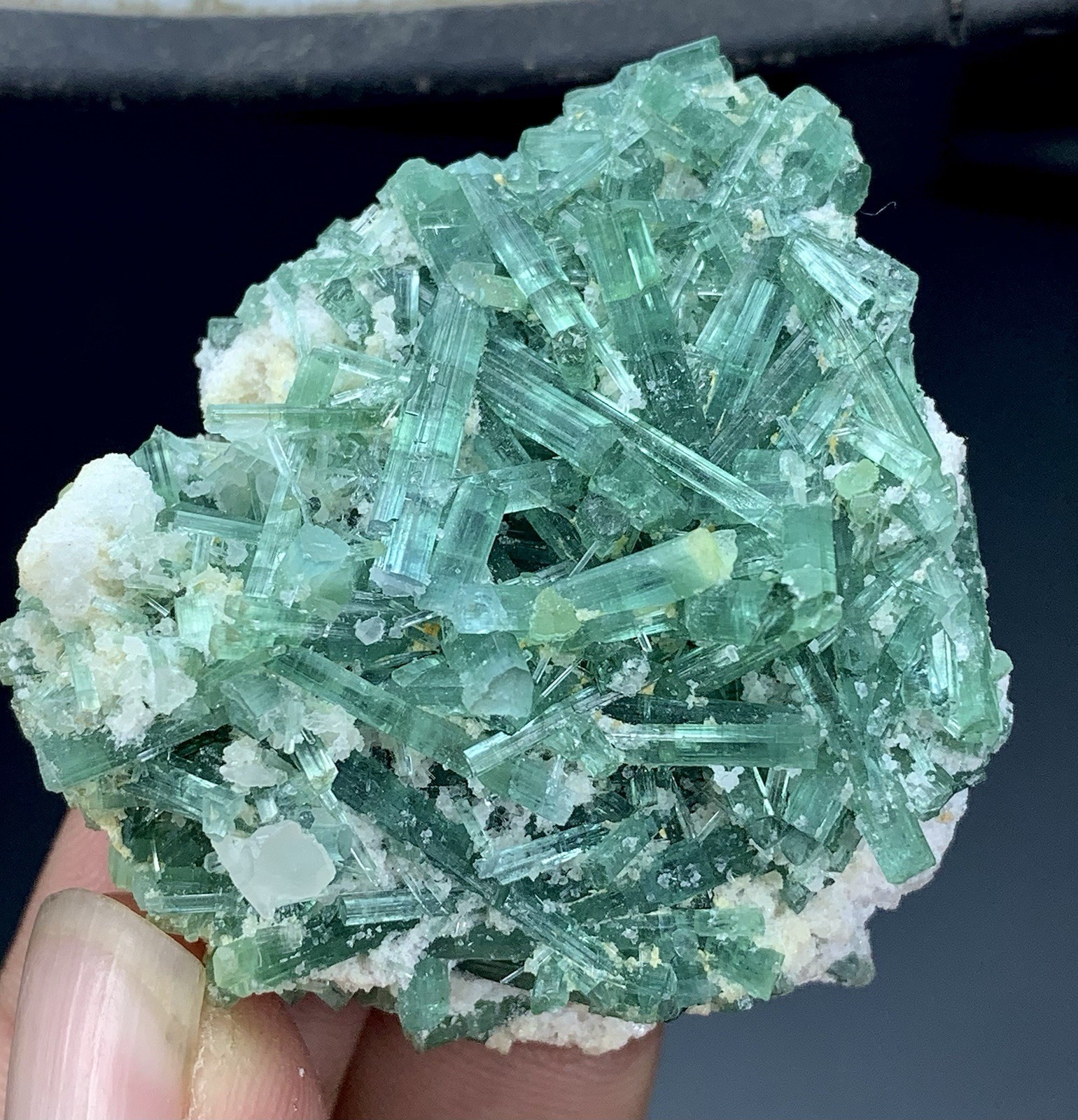 170 Cts Tourmaline Crystals Bunch With Specimen From Afghanistan.
