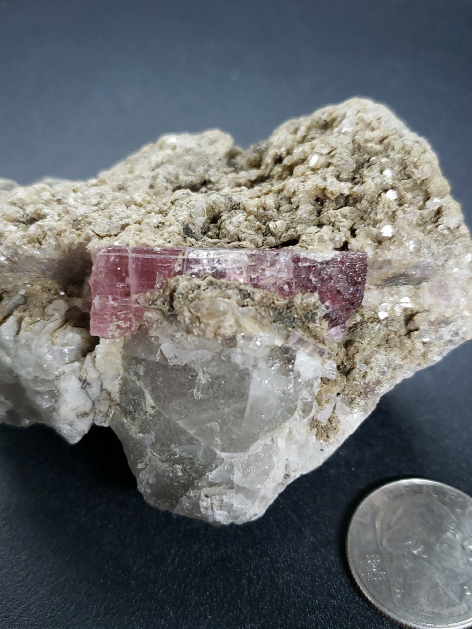 Pink Tourmaline Specimen Afghanistan