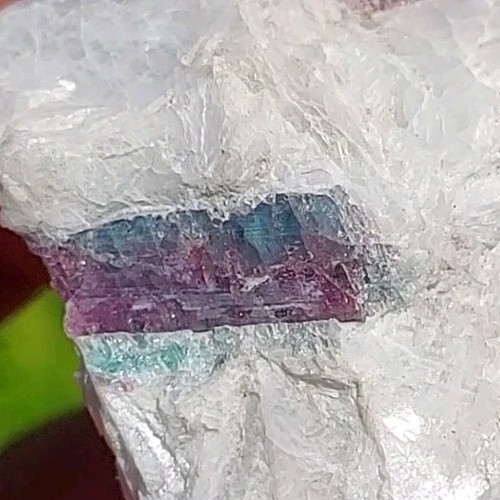 GEMMY PARAIBA CUPRIAN BLUE PINK TOURMALINE COPPER BEARING BATALHA MINE BRAZIL