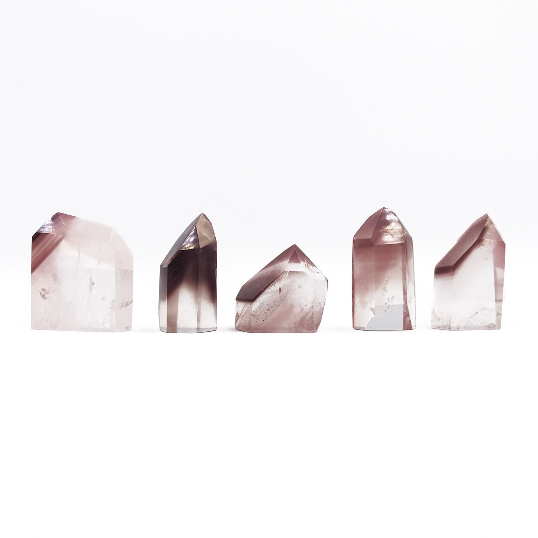 Lithium Quartz Point, Polished Natural Lithium Quartz from Minas Gerais, Brazil