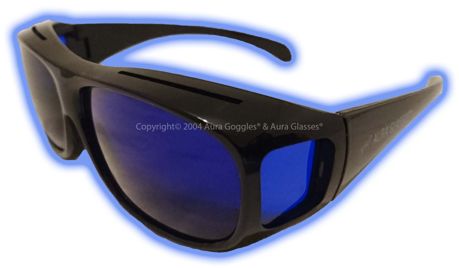 OFFICIAL DICYANIN PRO AURA GLASSES hunting ghost paranormal flashlight uv evp qi