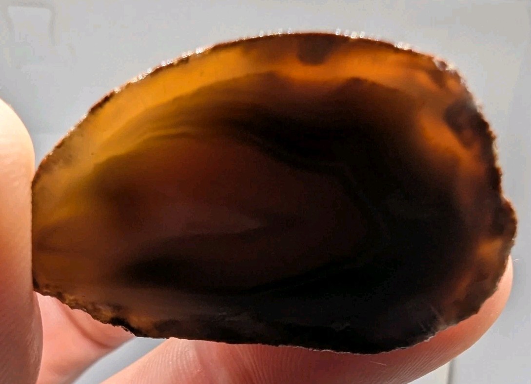 Swazi Rose Agate Cut Halves, Mozambique Agates, 38 Grams (1.25 Oz), US Seller