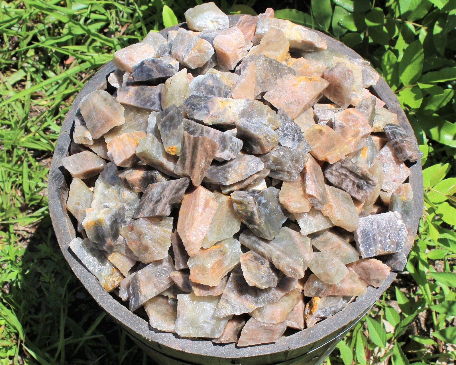 Natural Rough Black Moonstone Crystals Wholesale Bulk Lots (Raw Black Moonstone)