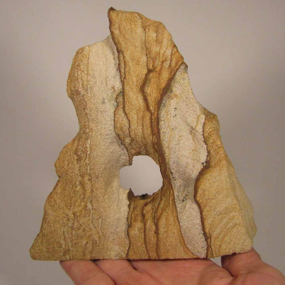 5.8″ Kanab Goldenstone SANDSTONE Sculpture Freeform – Utah – 1.3 lbs.
