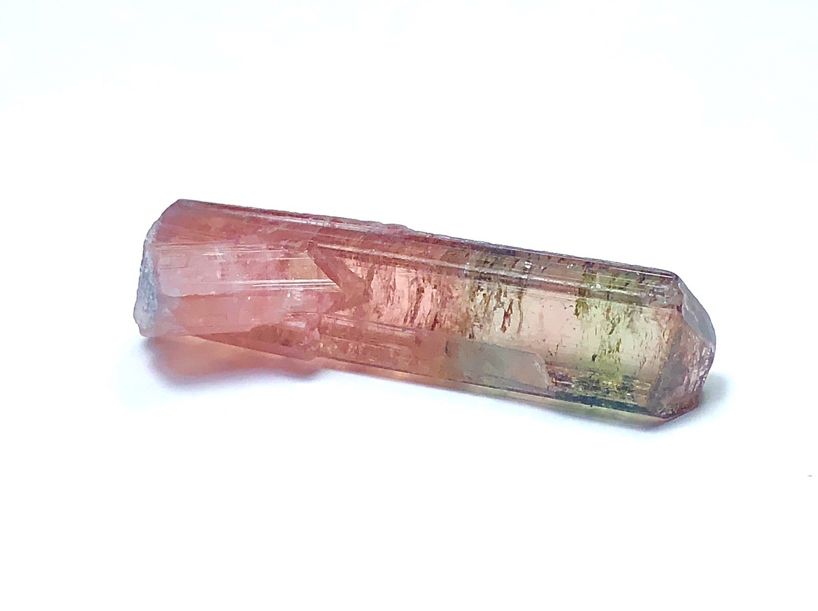 Beautiful an amazing naturel top quality bicolor tourmaline crystal