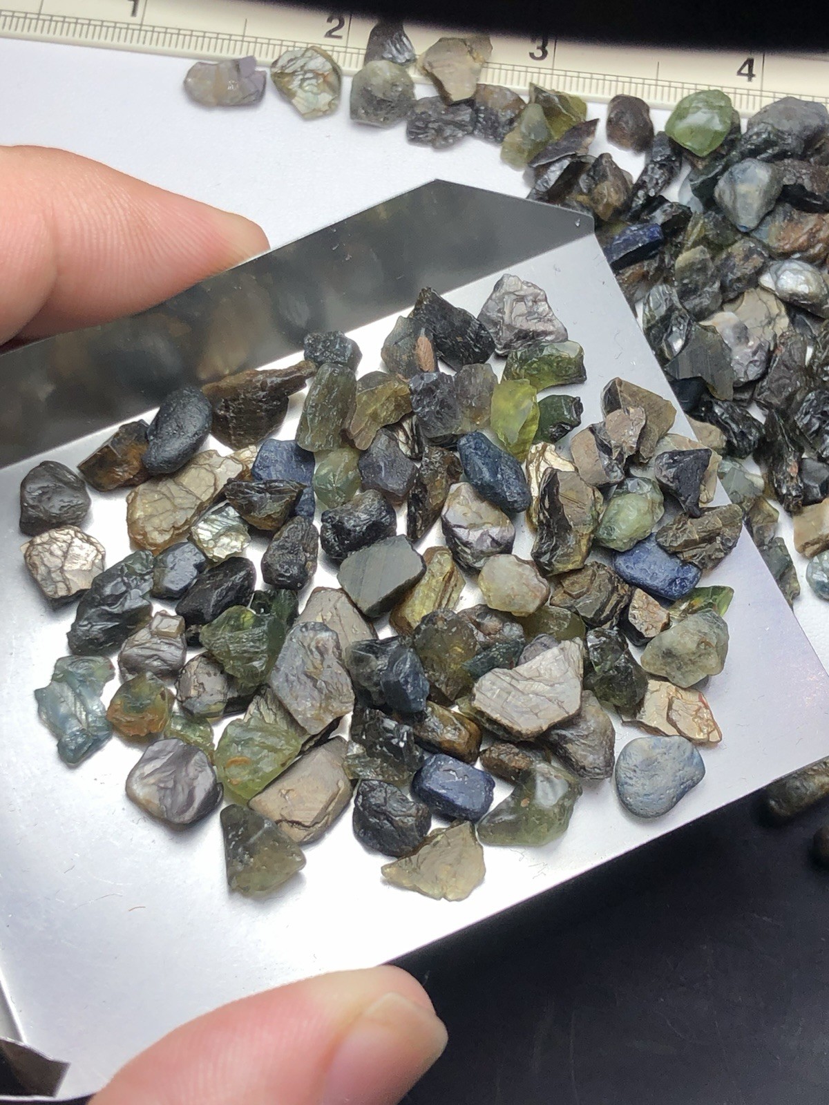 110 Gram / Rare natural gold sheen “ Zawadi “ sapphire, Collection deals,