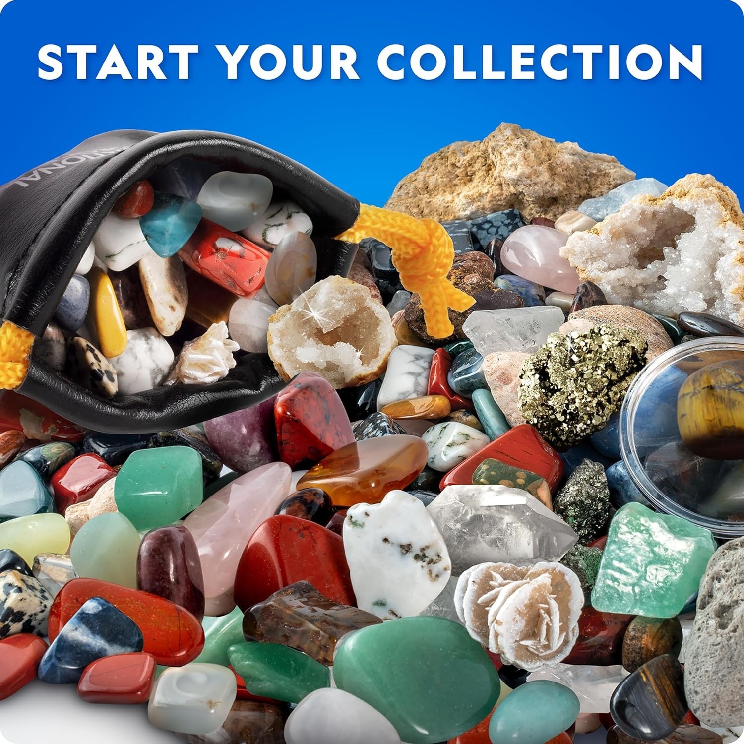 Discover Hidden Treasures – National Geographic 300+ Rock and Crystal Collection