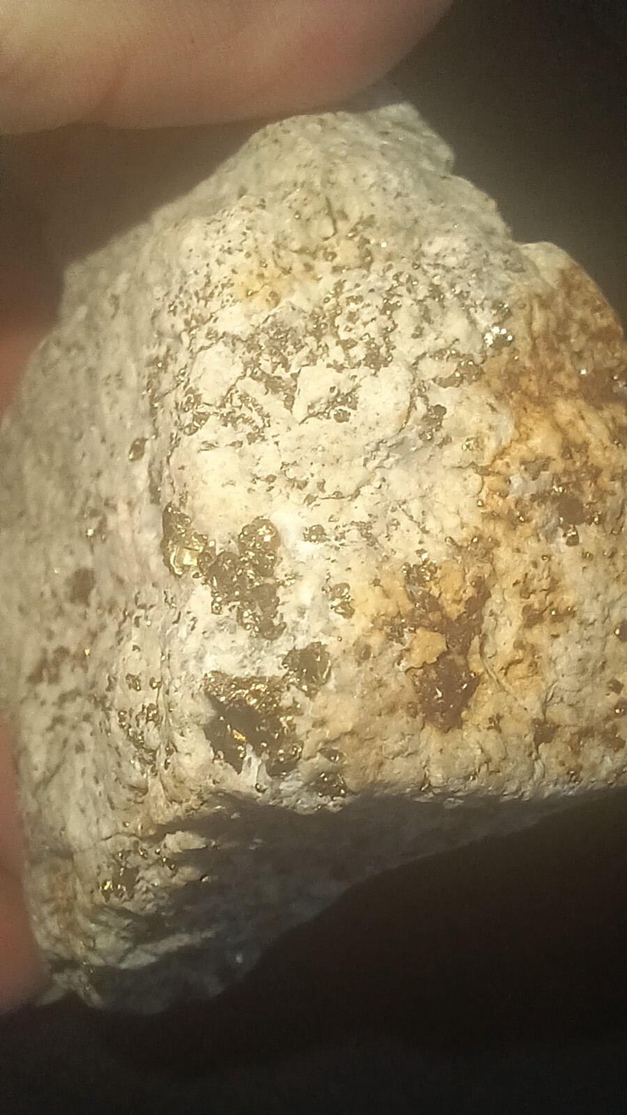 102.058 Grams of Natural Mined Visually Beautiful Telluride Gold Copper Iron Ore