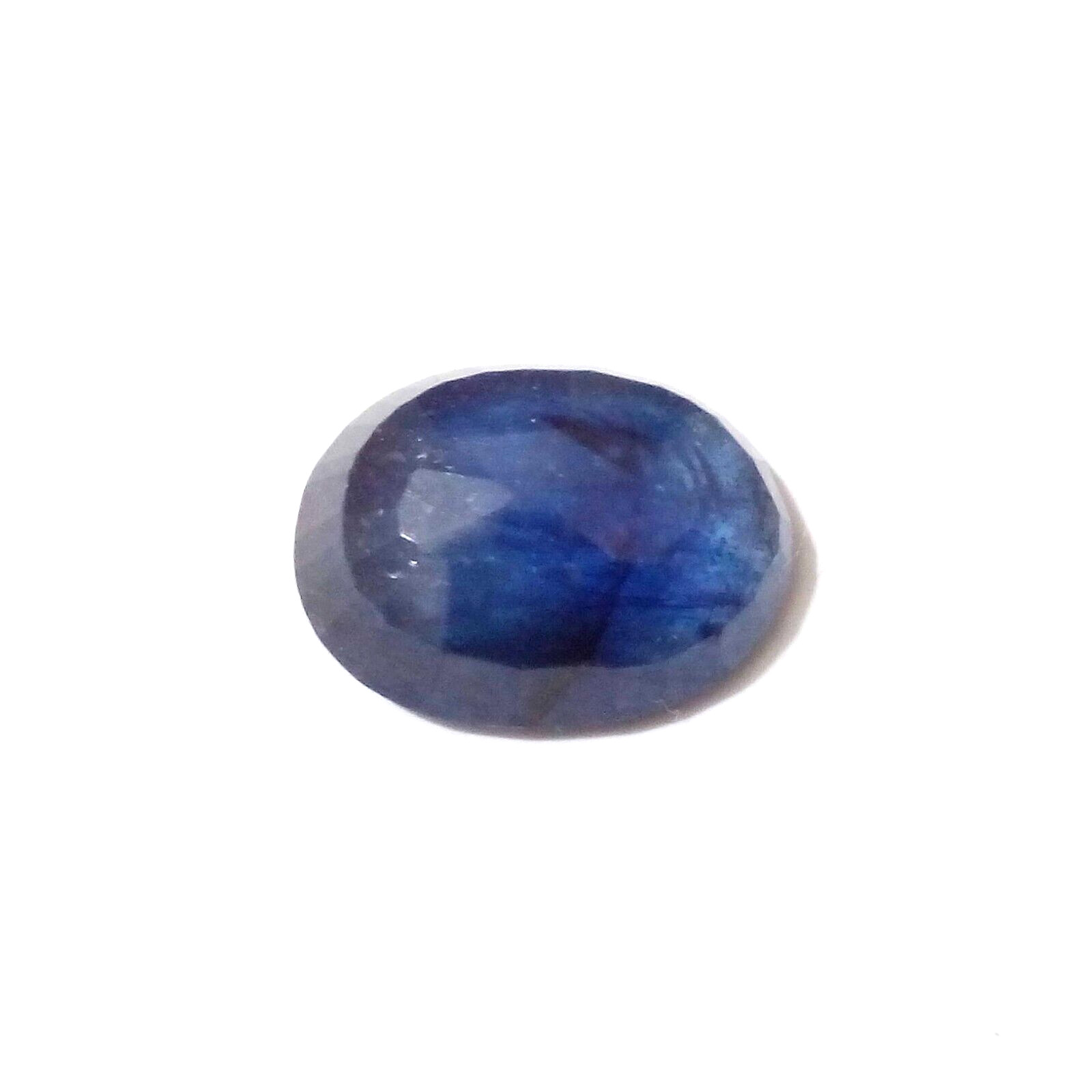 3.88 Ct Faceted Natural Blue Sapphire – Sparkling Beauty, Single Fine Gemstone