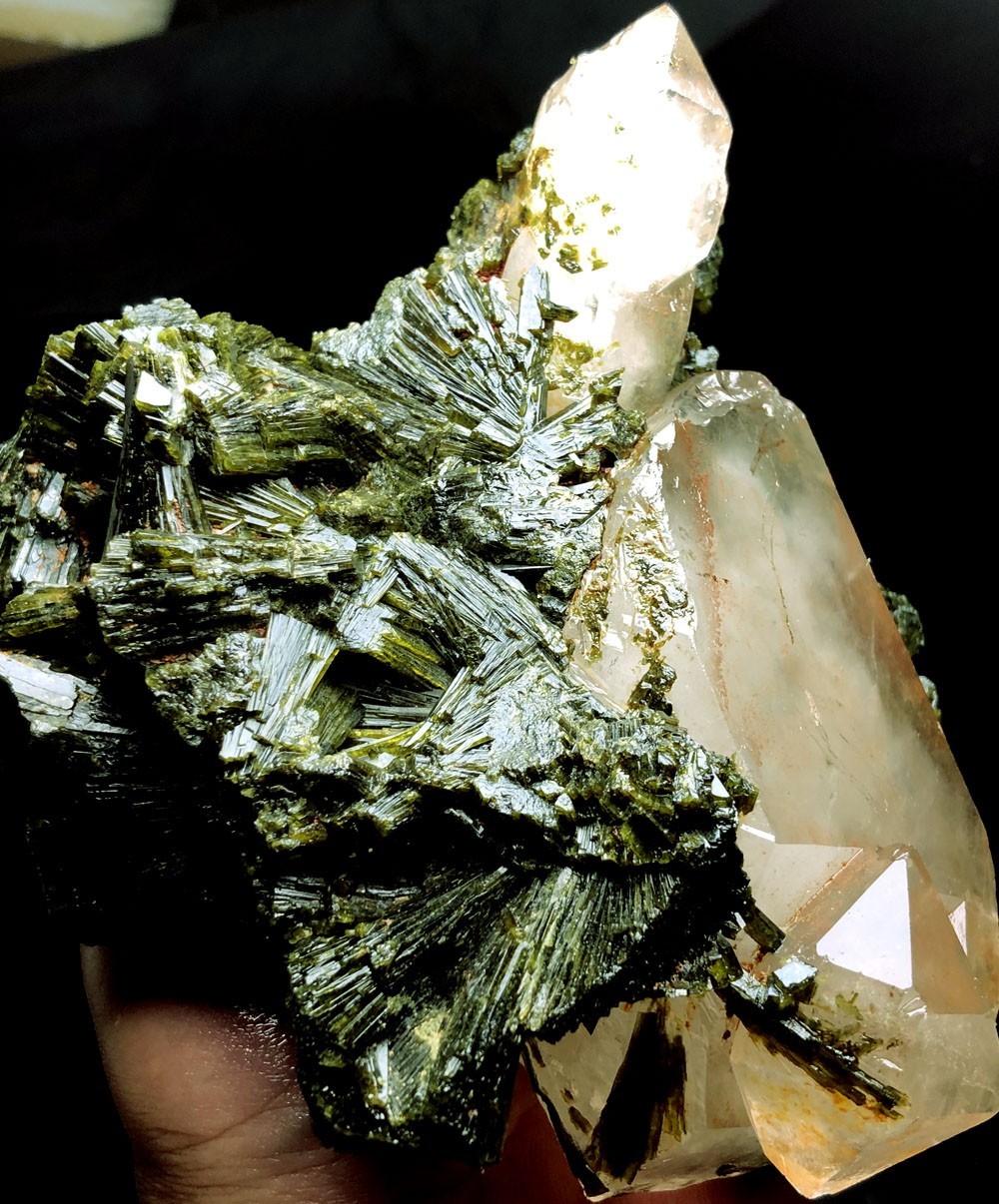 1968g Epidote Crystal Raw Rough Gems-Stone of Awareness&Cognitive Ability u40