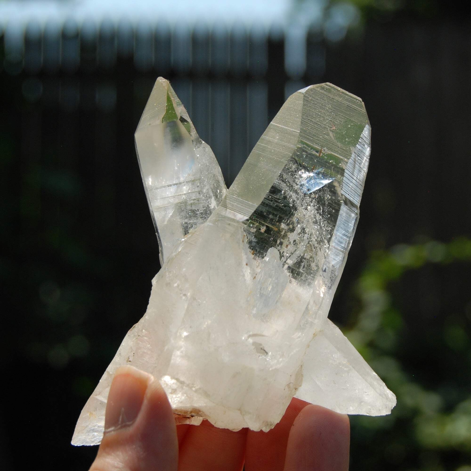 4in 160g Tantric TWIN FLAME Soulmate Colombian Lemurian Seed Crystal Cluster, Se