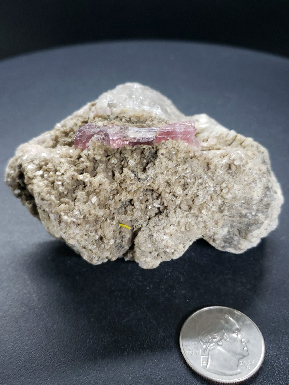 Pink Tourmaline Specimen Afghanistan