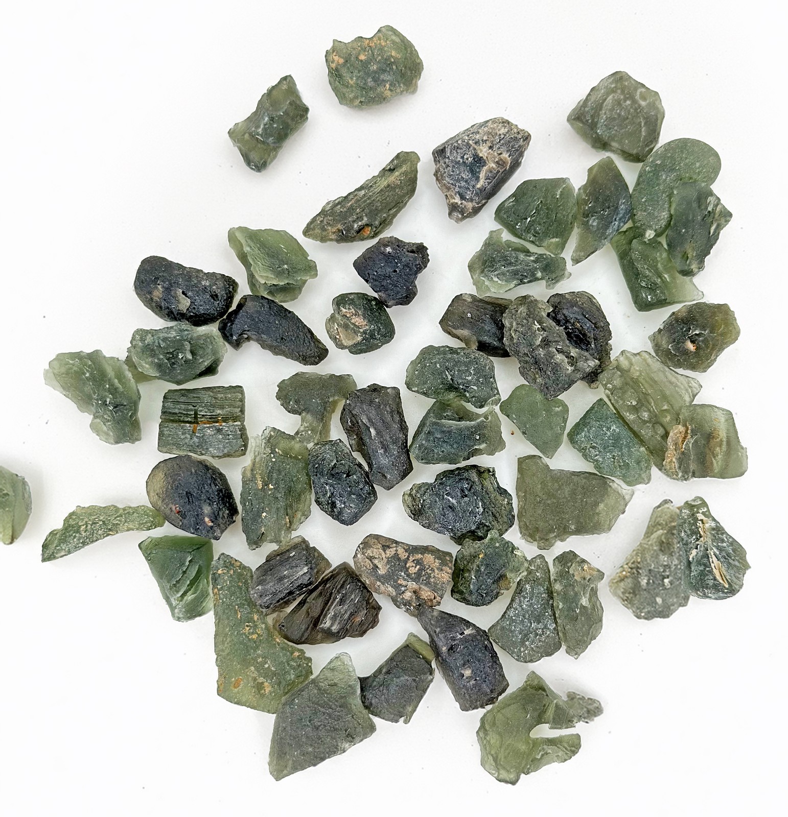 Raw Moldavite Crystal, Natural Moldavite Stone from Czech Republic