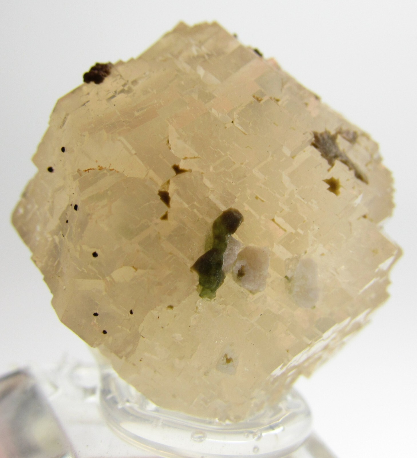 PHENOMENAL GEOMETRIC GLASSY GROSSULAR GARNET CRYSTAL!!! JEFFREY MINE CANADA