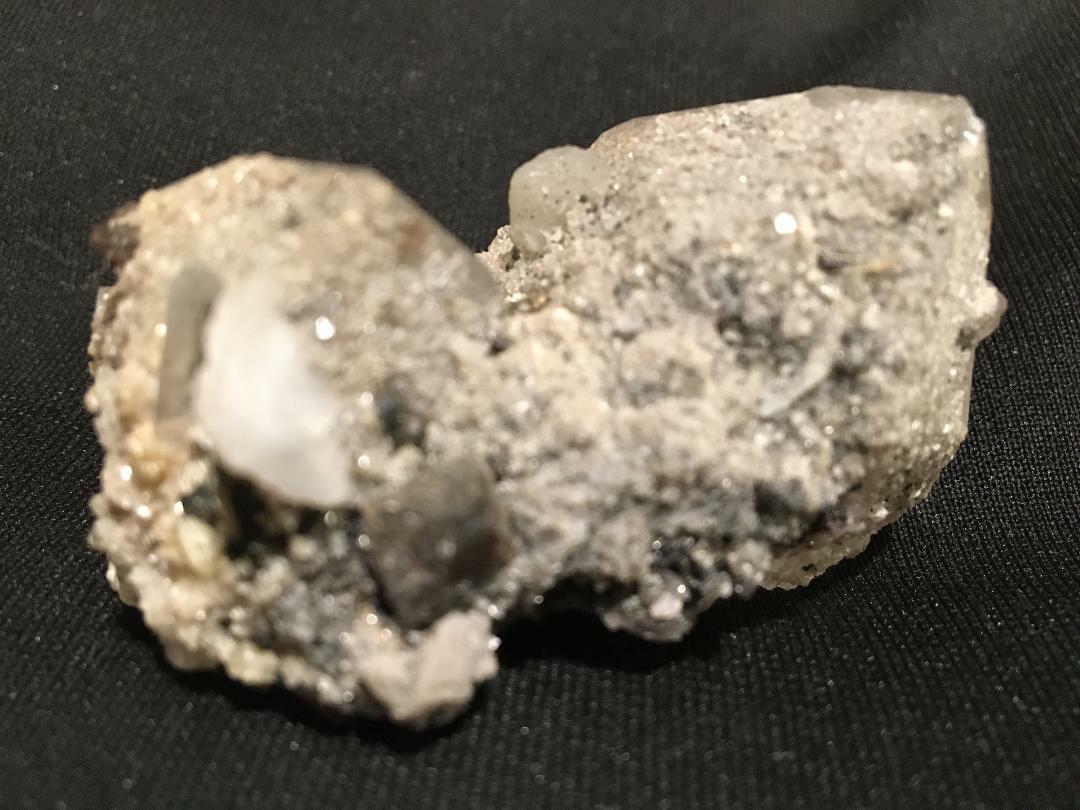KB: SW FL BRIGHT BLUE/WHITE XL OF SCHEELITE IN MATRIX, HUNAN PROVINCE, CHINA