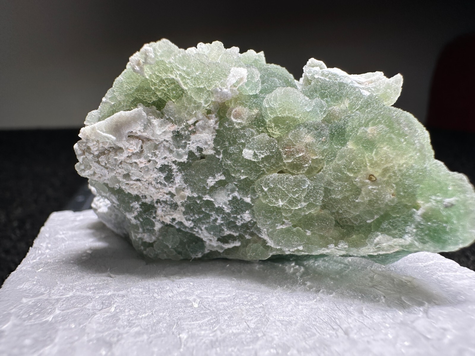 ➤ 2-1/2″ GREEN BOTRYOIDAL FLUORITE – Nancy Hanks Claim Mesa County CO VIDEO➤249