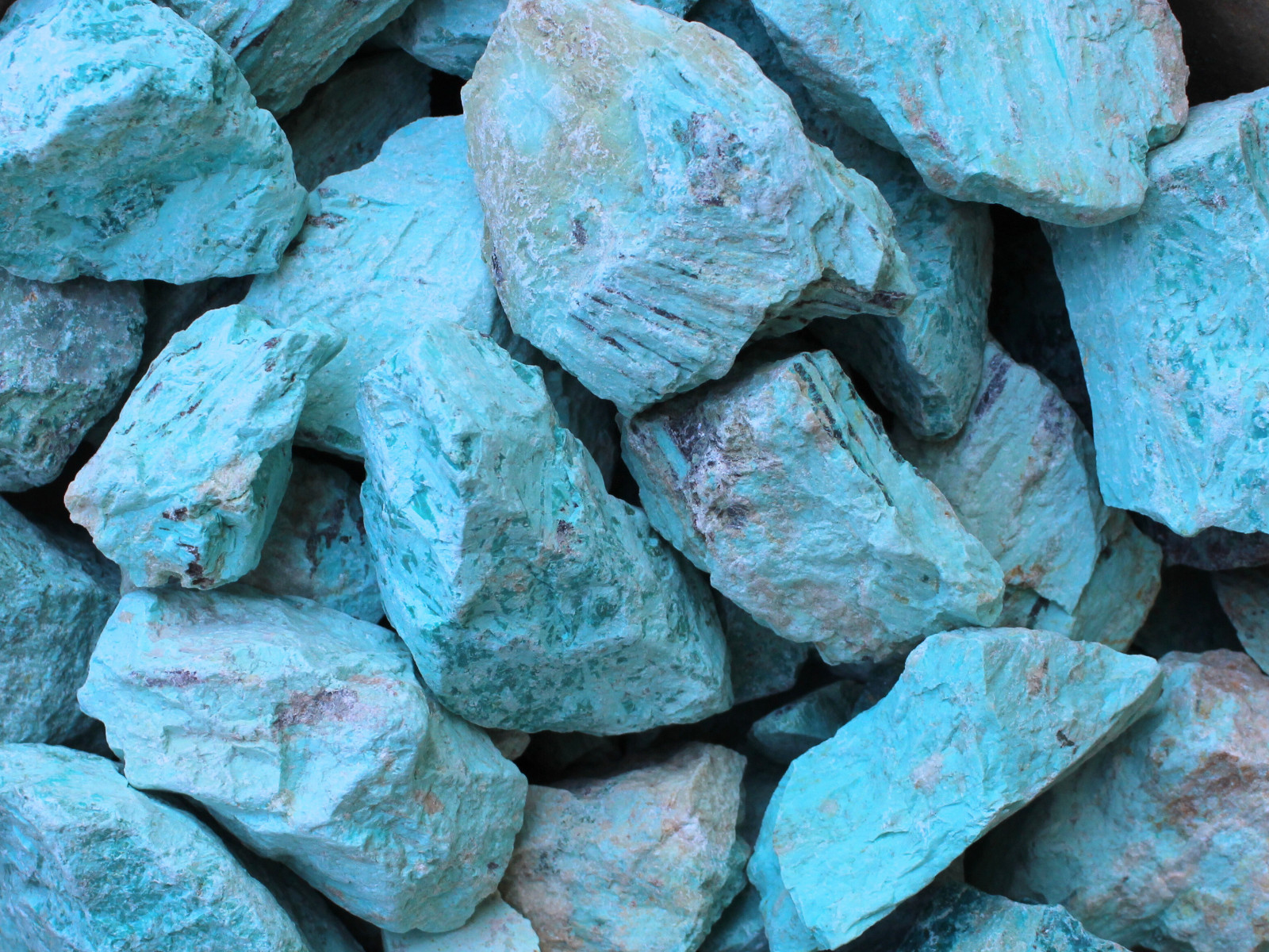 Turquoise – Rough Rocks for Tumbling – Bulk Wholesale 1LB options