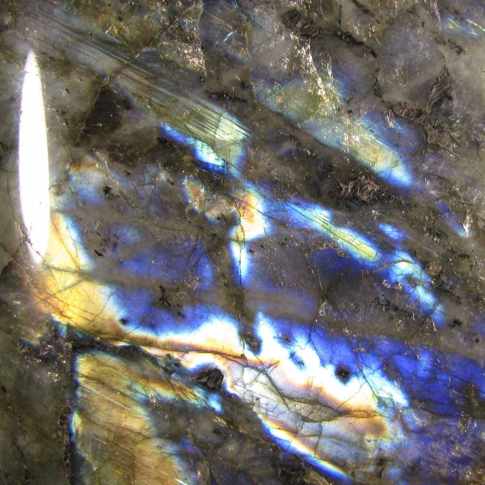 4.9″ LABRADORITE Polished Gemstone Freeform Standup – Madagascar – 2.9 lbs.