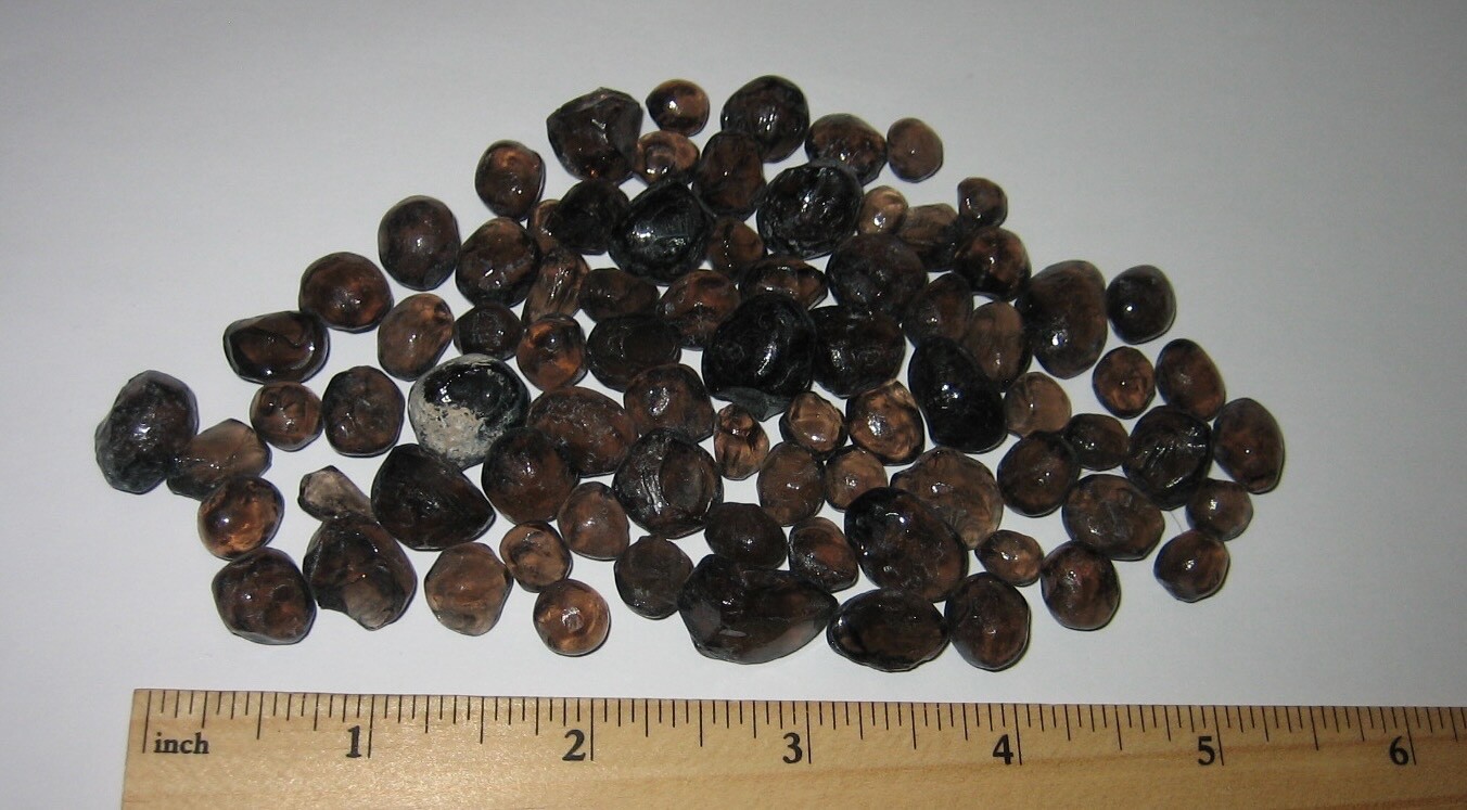 122 TUMBLED POLISHED SMALL NATURAL 0.2″- 0.6″ TIGER EYE STONES ~ 200.4grams *A