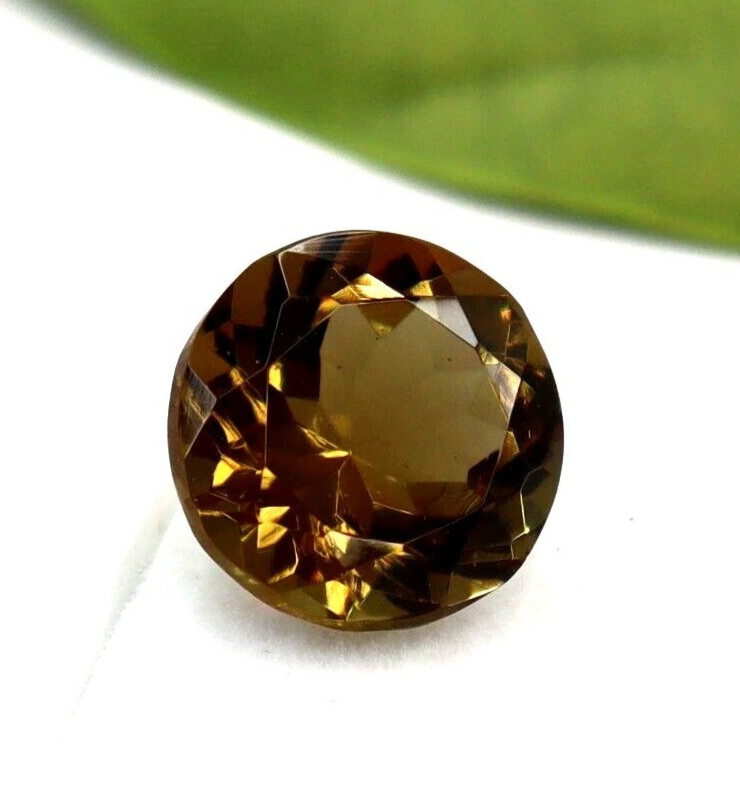 Alexandrite Loose Gemstone Best Round Shape New Color Changing Certified 7-8 Ct