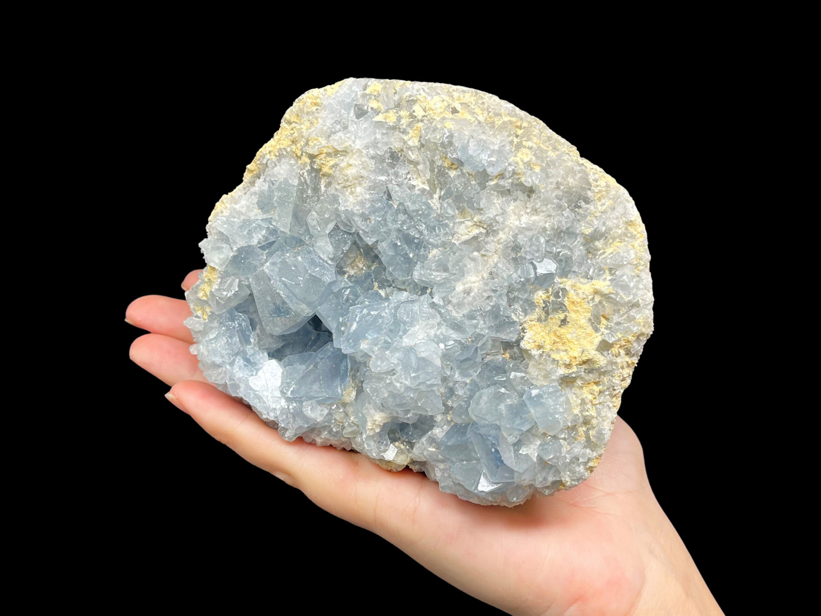LARGE Clearance Celestite Clusters – ‘B’ Grade Celestite Crystal Cluster Druze