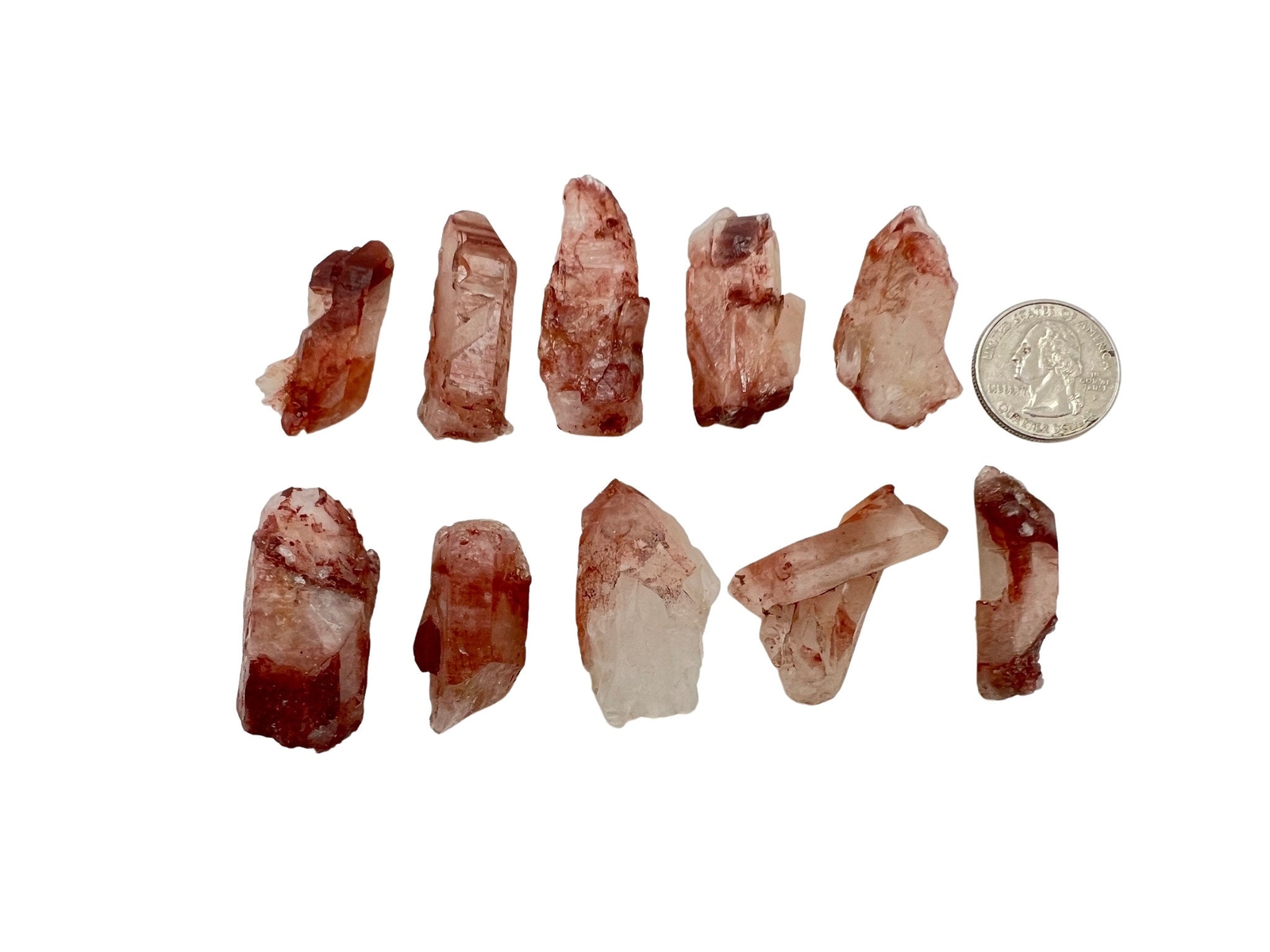 Raw Lithium Quartz Crystal, Natural Lithium Quartz from Minas Gerais, Brazil