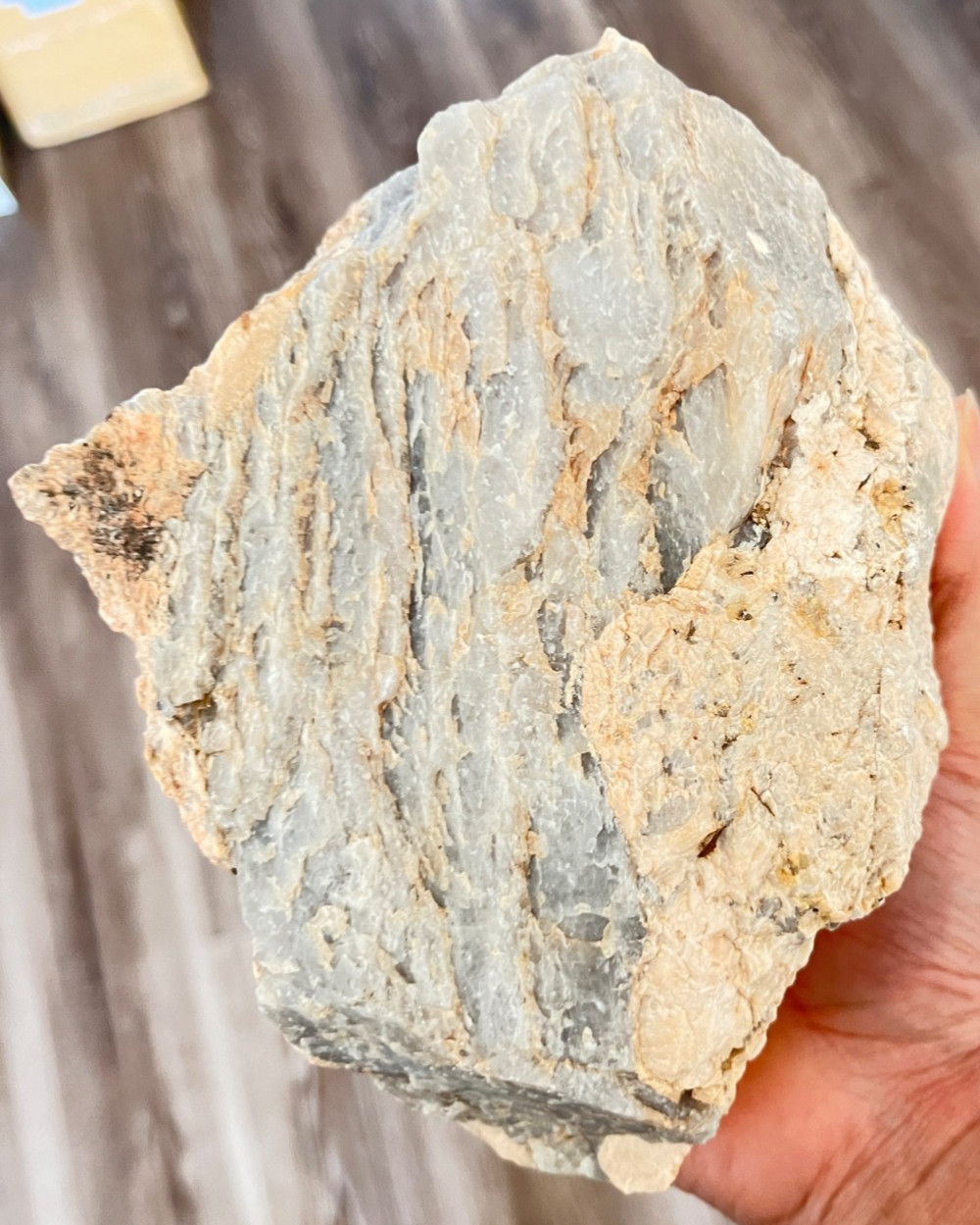 Natural Pegmatite Quartz Feldspar Specimen Raw Rock Morongo Valley CA 5.13 lbs